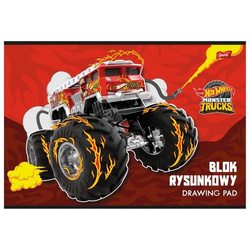 Blok rysunkowy A4 20k MATTEL HOT WHEELS 669057