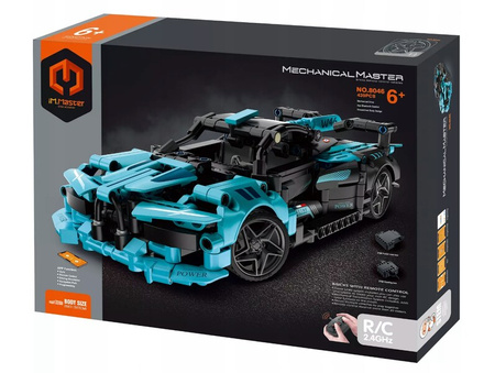 IM MASTER RC Klocki Wyścigówka niebieska 439el 041216