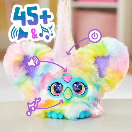 Furby Furblets G1778/F9703 Interaktywna maskotka Zee Bah Zebra 304025