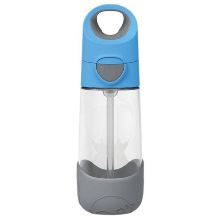 B.box  butelka tritanowa ze słomką 450 ml blue slate 004448