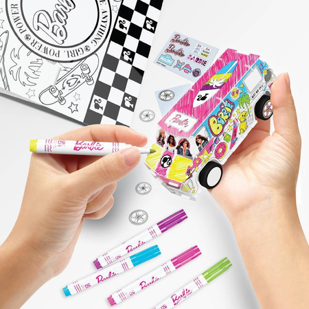 Barbie BTBA-M01Y Maker Kitz Zestaw Kreatywny pomaluj kampera 856077