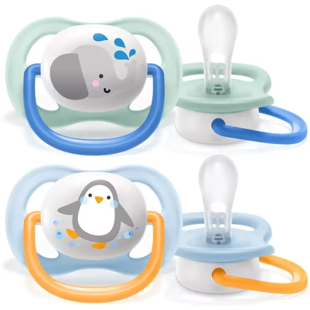 Avent Smoczek uspokajający Ultra Air 0-6 m Boy Ele 949336