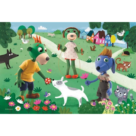 Puzzle trefl 60 Radosny dzień Treflików 173772