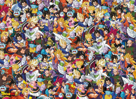 Clementoni puzzle 1000 dragon ball