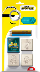 Multiprint Pieczątki Blister 3szt Minionki 038967