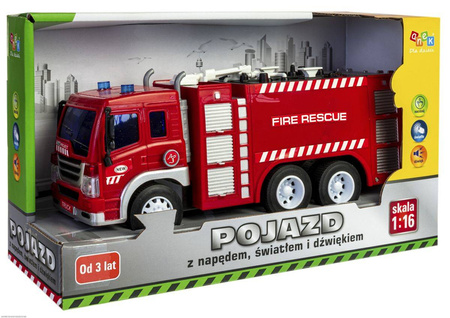 1:16 auto straż światło dźwięk 812997
