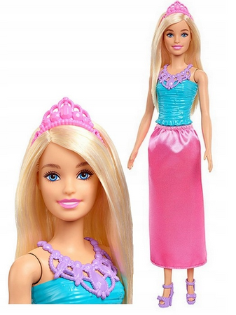 Barbie HGR01/HGR00 Dreamtopia Lalka podstawowa 055784