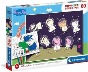 Clementoni Puzzle 60 el. Happy Color Peppa Pig 