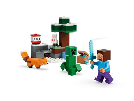 LEGO 21583 MINECRAFT Przygoda stevea w tajdze 034071