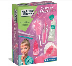 Clementoni Naukowa zabawa Balsam i błyszczyk 502530