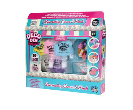 Deco Den Krem do dekoracji 5pak 270223