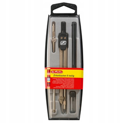 Herlitz Cyrkiel szkolny Zestaw 5el czarny 710305