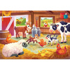 Clementoni Puzzle 2x20el Super Kolor The Farmyard Family 248186