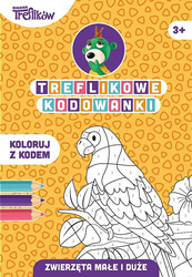 Trefl Treflikowe kodowanki Zwierzęta małe i duże 168809