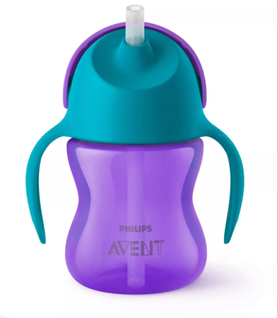 Avent kubek ze słomką 200ml 9m+  781912