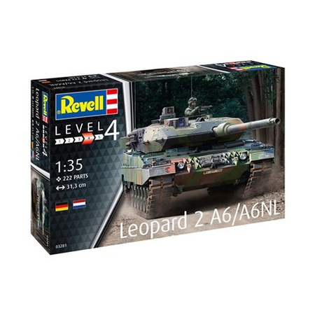 Revell 63281 Model Set 1/35 Leopard 2 A6/A6NL 263281