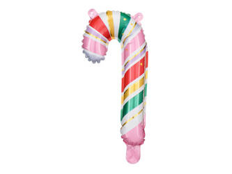 Balon foliowy Cukrowa Laska 5szt 18,5x35cm 010420
