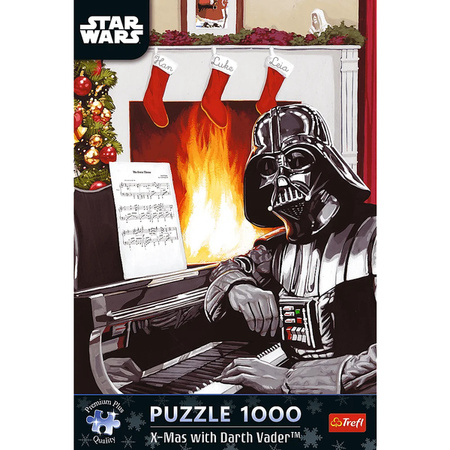 Puzzle Trefl 1000 Premium Plus Świeta z Darth Vader 120851