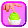 Tomy toomies piszczące jajeczka 6szt w pojemniku 015814 