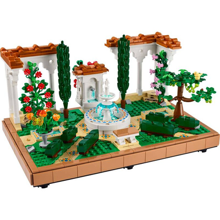 Lego 10359 Icons Fontanna w ogrodzie