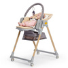 Kinderkraft krzesełko do karmienia Lastree Grey 917174