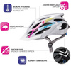 Kask rowerowy meteor shimmer l 58-61cm black 040267