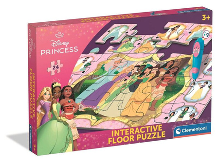 Clementoni Interaktywne puzzle Dywan Księżniczki 166855