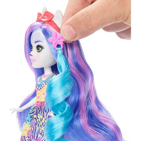 Enchantimals HNV28 Lalka Zemirach Zebra&Grainy deluxe 149971