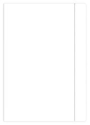 Teczka biała z gum.a3+ 208941 /10/