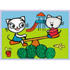 Puzzle trefl 4w1 dzień kici koci
