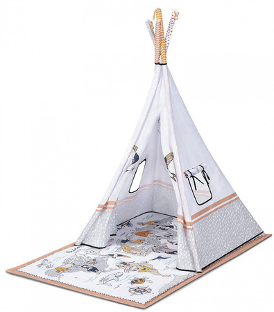 Kinderkraft mata edukacyjna tippy 915835