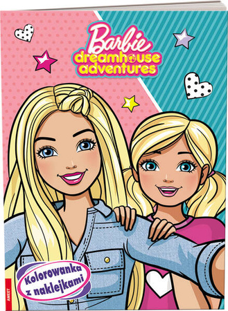 Książeczka BARBIE DREAMHOUSE ADVENTURES KOLOROWANKA Z NAKLEJKAMI 336400