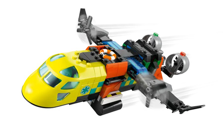 LEGO 60505 CITY Zestaw z samolotem,ciężarówką serwisową i poduszkowcem 056950