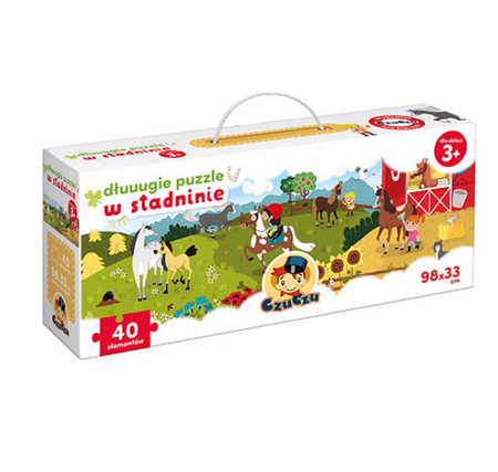 Czuczu: dłuuugie puzzle w stadninie 3+ 490012