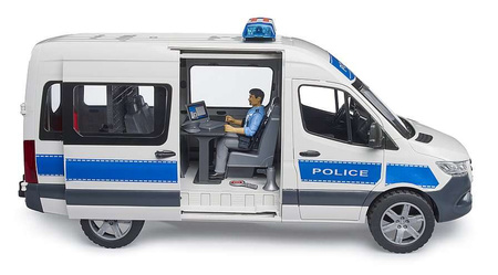 Bruder 02683 MB Sprinter policyjny z figurka policjanta światło/dźwięk 026837
