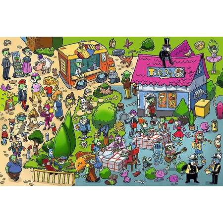 Puzzle Trefl 160 40-lecie Trefl Trefliki celebrują 400526