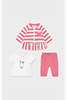Mayoral dres z koszulką kolor 10 bubble gum  rozmiar 2-4 m