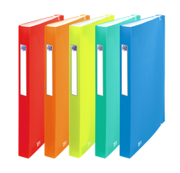 Teczka harmonijkowa Oxford A4+ 8 przegród przezroczysta mix 456343