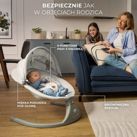 Kinderkraft Lumi 2 Dark Grey bujaczek 925025