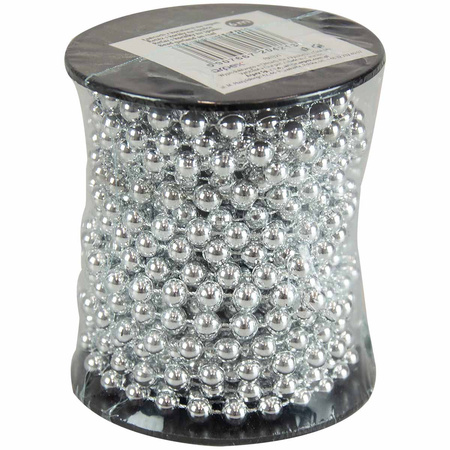 Łańcuch z koralami na szpuli srebrny 227100