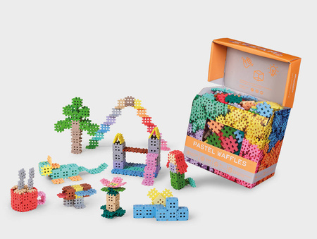 Klocki Waffle Mini Pastel 500szt 903629