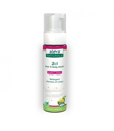 Aleva pianka 2w1 do mycia włosów i ciała 200ml 379322