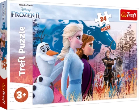 Puzzle trefl 24 maxi Magiczna wyprawa/ Disney Frozen 2 142983