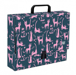 Teczka z rączką A4 XL St.Right LAZY CATS 657900