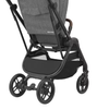 Wózek Maxi Cosi Leona 2 Select Grey (Black Frame & Brown Leather)