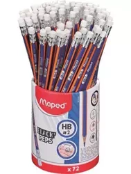 Maped Ołówek z gumką Blackpeps Blue HB 518211