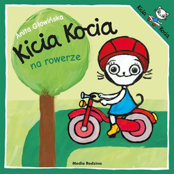Książeczka Kicia Kocia na rowerze 658248