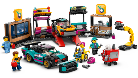Lego 60389 City Warsztat tuningowania samochodów 