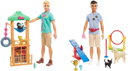 Barbie ken kariera gjm32 zestaw