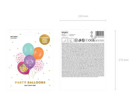 Balony 30cm You Rock A'6 199149